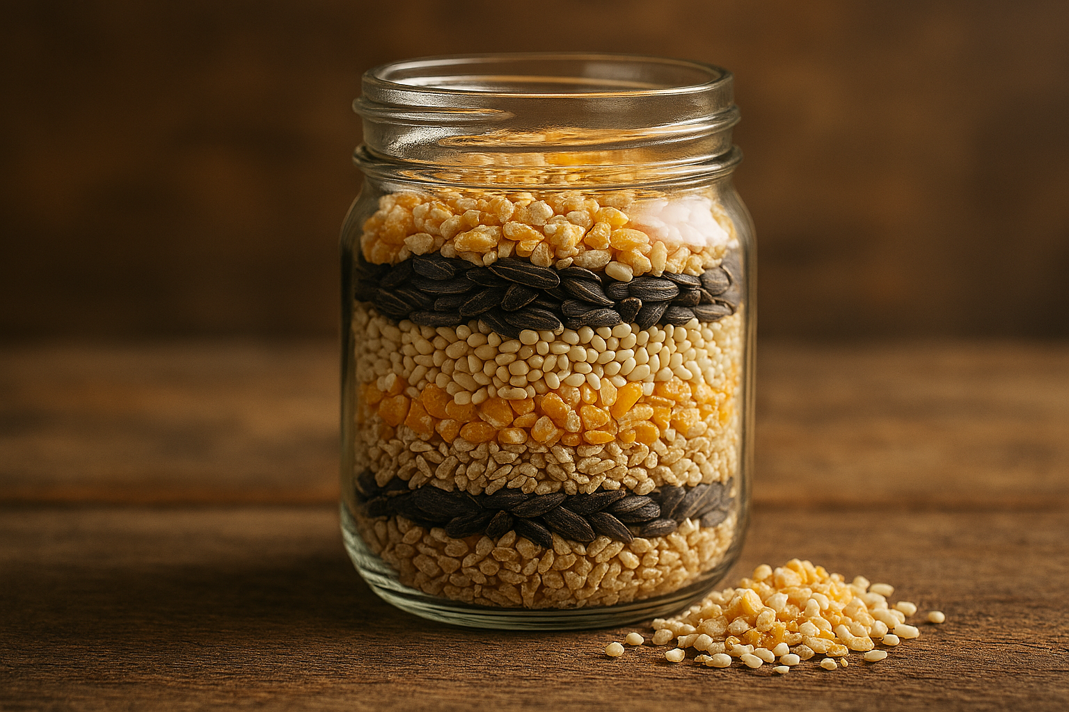 Can I mix these with other bird food