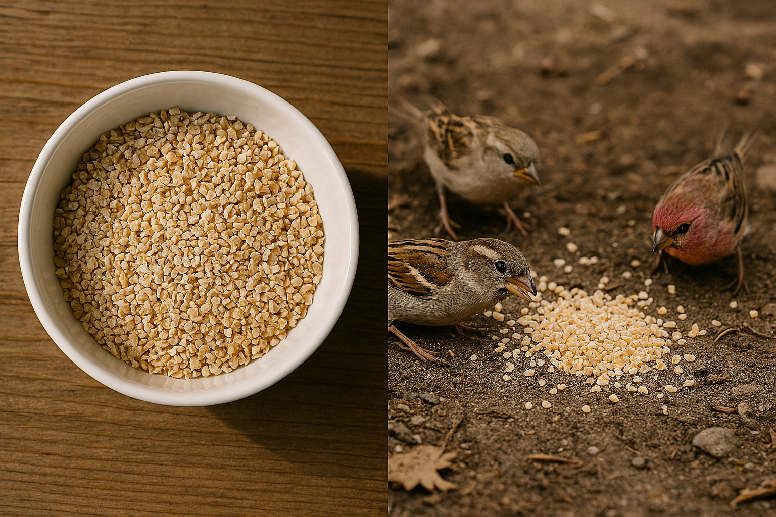Why Steel Cut Oats Work So Well for Birds